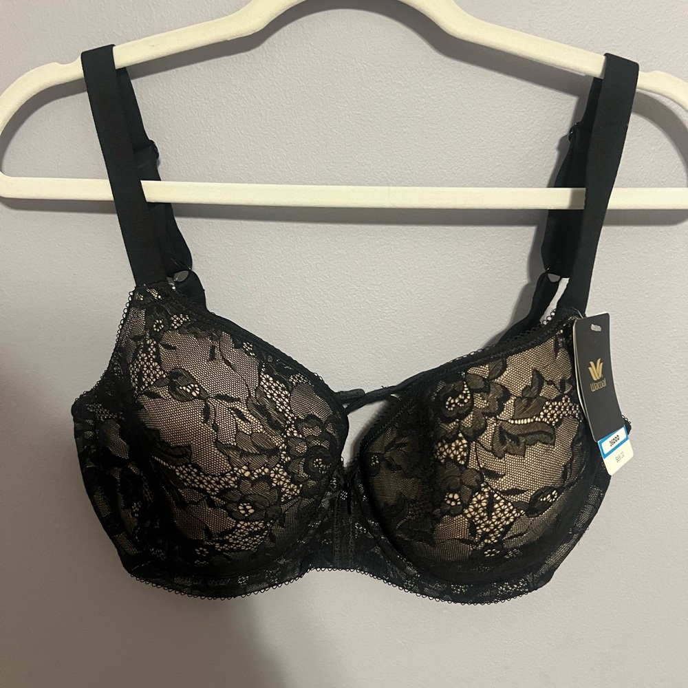 Wacoal Black Lace Underwire Bra